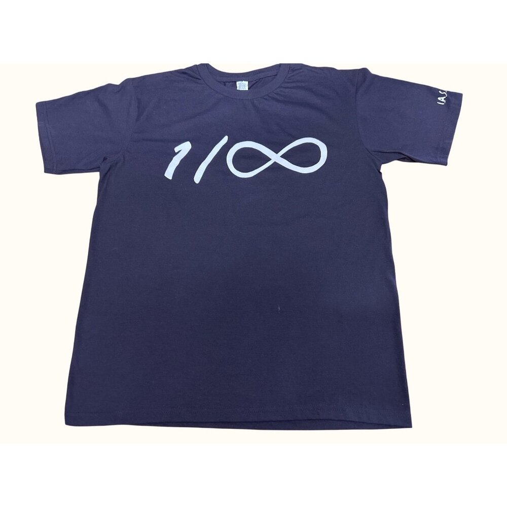 CCC Infinity Symbol Denominator Black Tee Shirt All Cotton Size Extra Large
